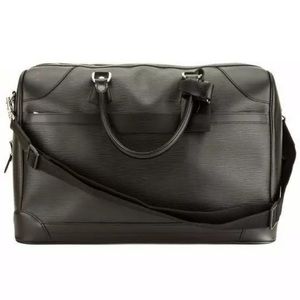 Louis Vuitton Leather Bourget 50 Boston Epi Bag